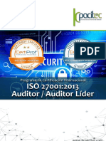Brochure ISO 27001 - 2013 Auditor-Auditor Líder