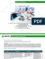 Teorías y modelos de planeación