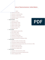 Plan de Estudio Ingenieria en Telecomunicaciones UNRN