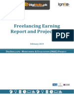 Freelancing Earning Report and Projections: D S - M & E (M&E) P