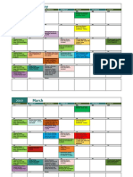 Activities Calendar 19-20 Feb 19