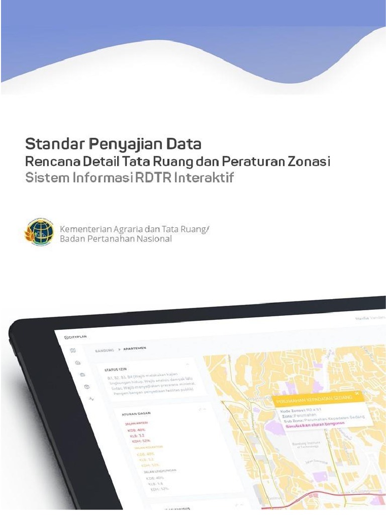 Peta RDTR Interaktif Kota Bandung | PDF