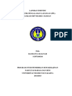 Laporan Individu Praktik Pengalaman Lapangan (PPL) Lokasi SMP Negeri 1 Sleman