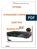 Tutorial de Atualização e Configuração Do S1007 PLUS_ v1_0 Em PDF