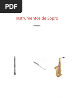 Instrumentos de Sopro
