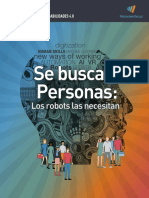 Se Buscan Personas Los Robots Las Necesitan Manpowergroup Colombia Revolucion de Las Habilidades 2019 PDF