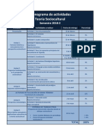 Cronograma de Actividades_Teoría Sociocultural