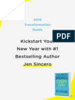 Kickstart Your New Year With #1 Bestselling Author Jen Sincero