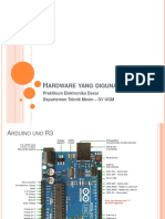 List Hardware Arduino Kontroller Yg Digunakan Praktikum Elektronika DTM SV UGM