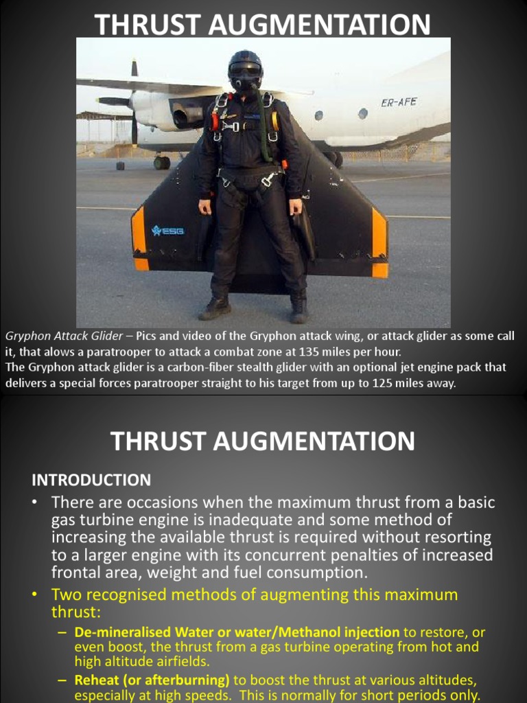 Thrust Augmentation Techniques in Jet Engines | PDF | Jet Engine ...