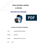 Informe 2 Inspeccion Sensorial de Mariscos