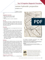 Microscopic Potassium Hydroxide Preparation: Top 10 Forgotten Diagnostic Procedures