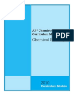 Curriculum Module Chemical Bonding