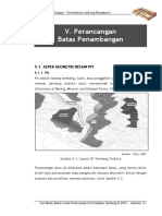 Perancangan Batas Penambangan