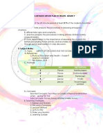 A Detailed Lesson Plan in Health-Grade 9 I. Objectives:: Quantity Unit Description