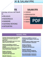 0. Salam, Tepuk Dan Mars Ppk