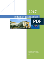 TKP 1 Pedoman Tata Naskah, Rsam2017