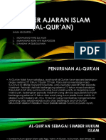 Sumber Ajaran Islam (Al-qur’an)
