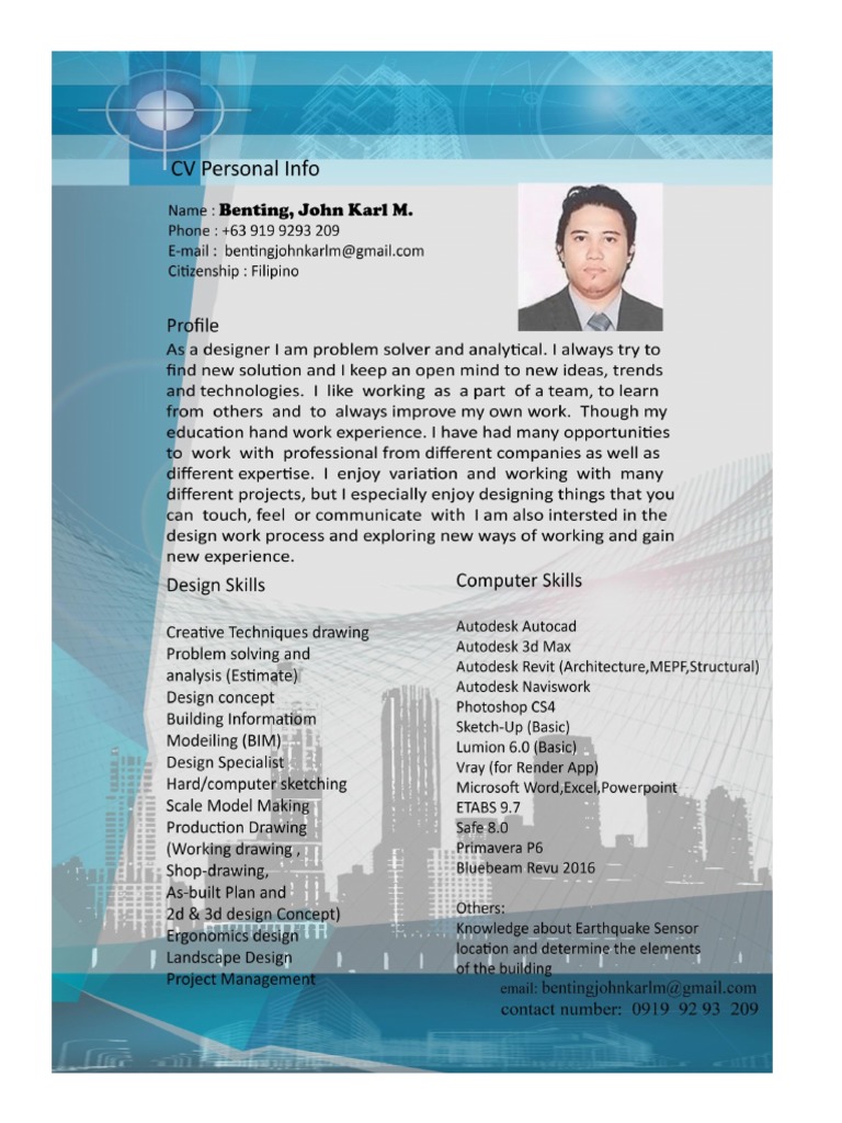 John Karl Benting Portfolio 2018 PDF