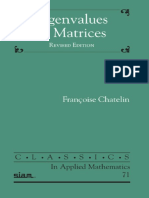 Chatelin F. - Eigenvalues of Matrices - Revised Edition PDF
