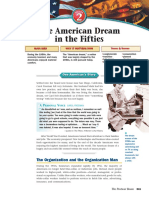 The American Dream in The Fifties: The Organization and The Organization Man
