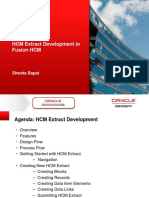 HCM Extract Development in Fusion HCM: Shweta Bapat