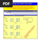 Mad Dog Concrete Calculator: Flatwork and Footings (Rectangles & Squares)