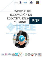 Concurso de Innovación en Robótica, Insectos y Drones.