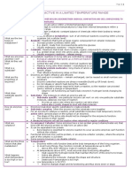 Maintaining A Balance - Study Notes