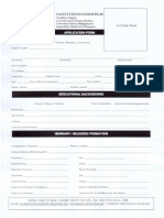 UST Application Form