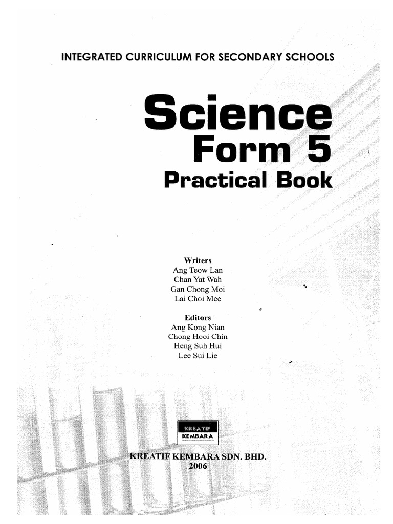 Science Form 5 Practical Pdf