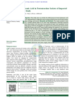 The Efficacy of Hyaluronic Acid in Postextraction Sockets of Impacted Third Molars: A Pilot Study