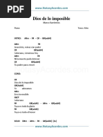 Dios de Lo Imposible Marco Barrientos PDF