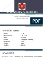 Laporan Kasus Radiologi