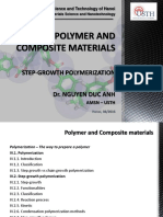 Polymer and Composite Materials - Step Growth Polymerization
