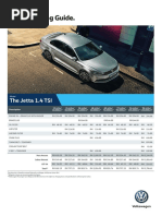 Jetta Service Pricing Guide