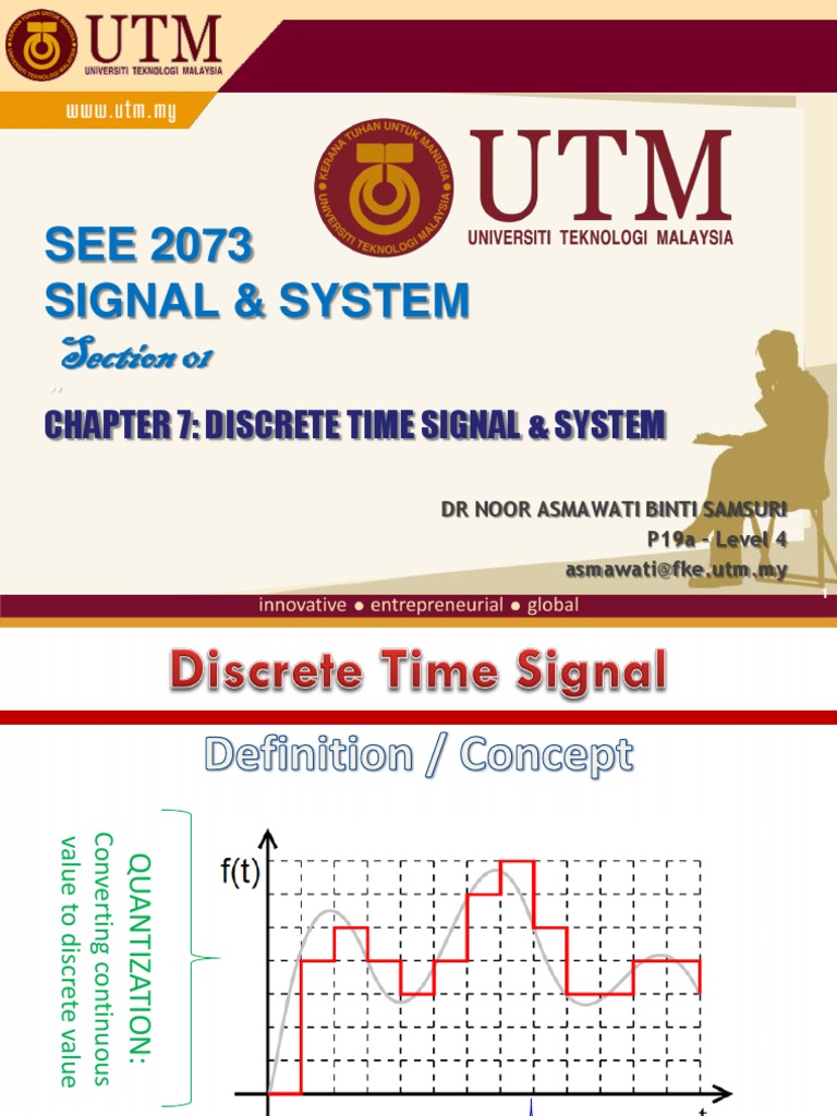 Chapter 7 Discrete Time Signal | Download Free PDF | Discrete Time And ...
