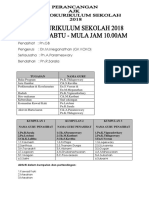 Ajk & Aktiviti Kokurikulum Sekolah 2018