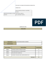 ESTRUCTURA DEL CURSO Instalaciones Sanitarias y Gasfiteria