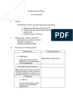 DETAILED LESSON PLAN IN FILIPINO Grade 1 PANG URI | PDF