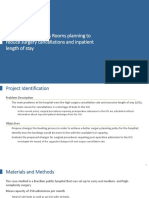 Improving Operations Rooms Planning To Reduce Surgery Cancellations and Inpatient Length of Stay