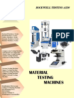 Rockwell Hardness Testers & Material Testing Machines