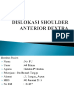 Dislokasi Shoulder Anterior Dextra