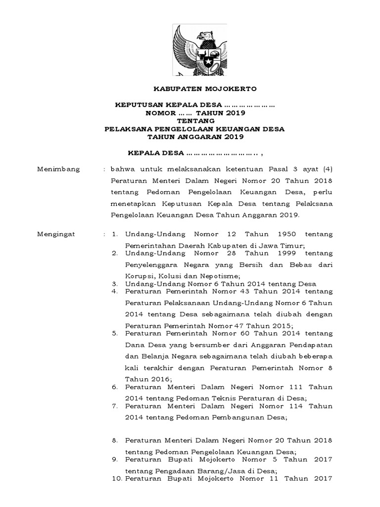 Contoh Sk Ppkd Masnurul