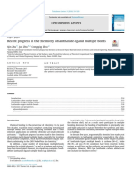 Lanthanide-Ligand Multiple Bonds Review