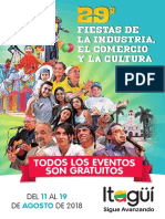 Programacion Fiestas Itagui 2018 PDF