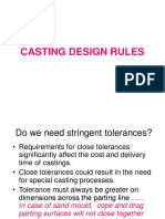 Casting Design Rules
