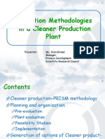 Cleaner Production Methodologies (KULIAH 10)
