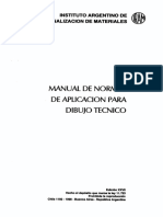 Manual de Normas de Aplicación Para Dibujo Técnico