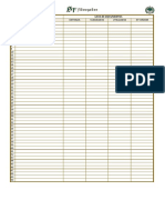 FSD - Ficha de Solicitação de Documentos